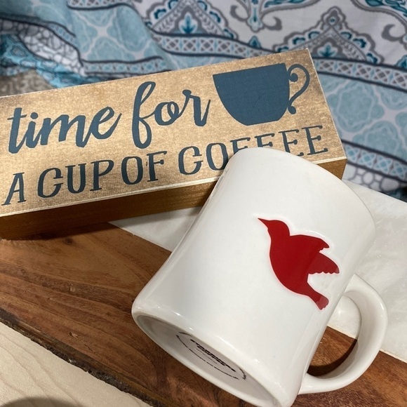 Starbucks peace mug dove 2008 ceramic coffee cup - Picture 1 of 5